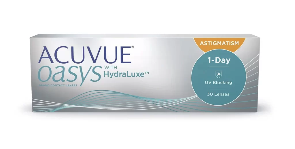 1 Day Acuvue Oasys for astigmatism